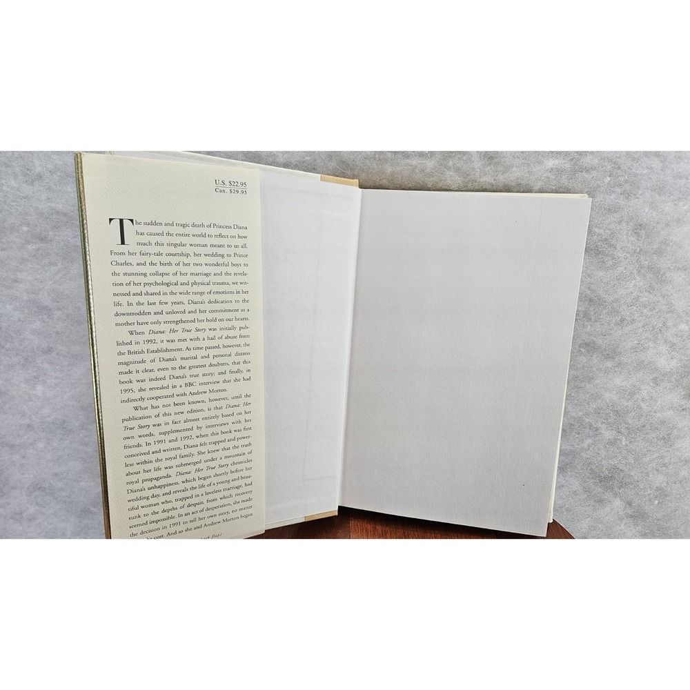 Diana Her True Story Andrew Morton‎ Commemorative Edition Hardcover Book - Picture 10 of 14